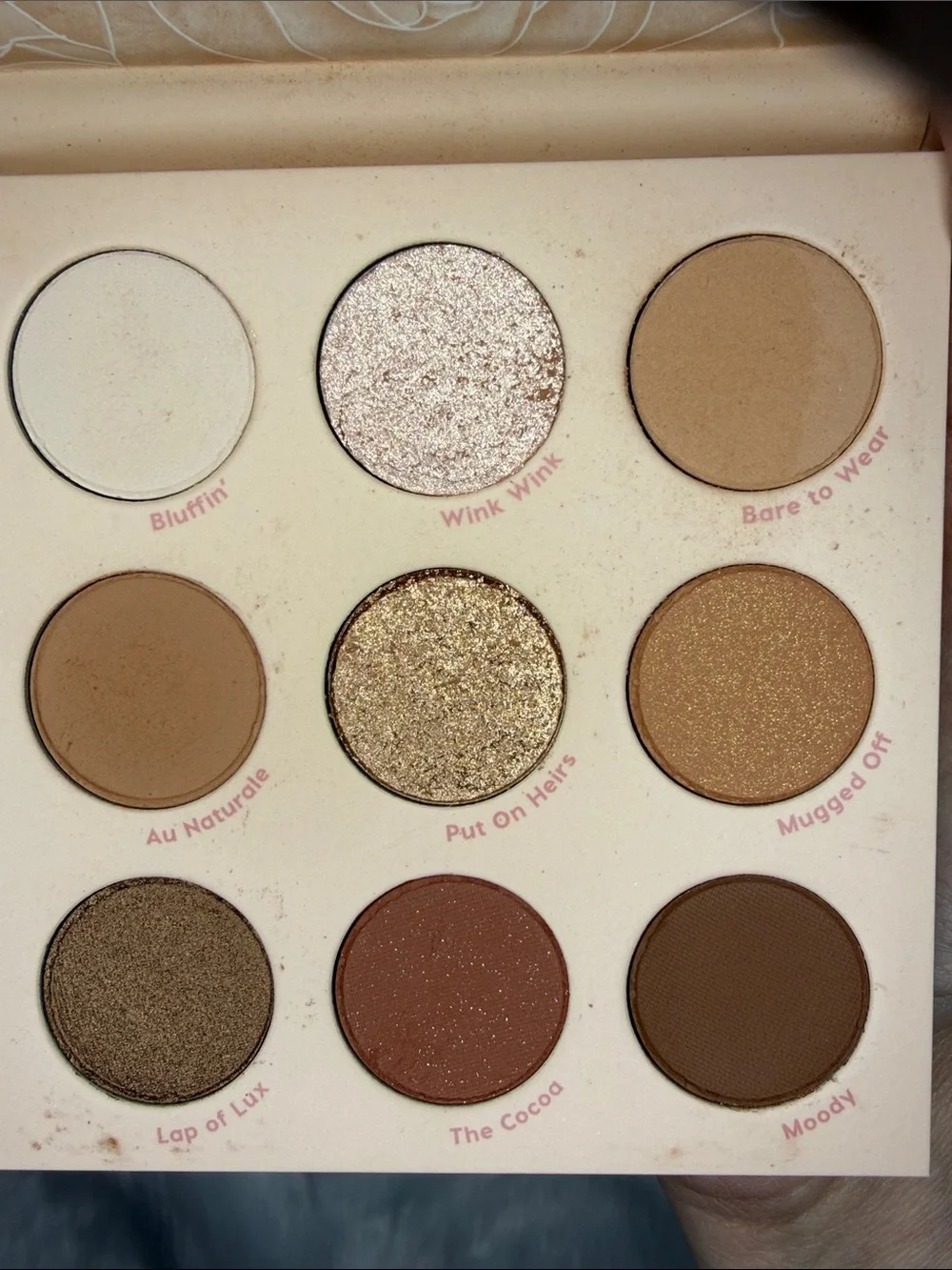 ColourPop Blushing Nude Eyeshadow Palette Duo | Blush Crush + Nude Mood | 18